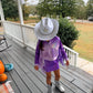 8Cowgirl Couture Fringe Set(InfantJuniors)Matte or Metallic Lycra Mystique|60+ Colors|Boots & Hat Sold Separately. Handmade Wholesome Goods