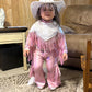 The Glitter Trail Cowgirl Costume  Pink Fringe Western Dance Outfit  Rhinestone Rodeo Costume for Girls  Pageant & Competition Wear