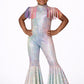 Fringe Rockstar Jumpsuit - Shoulder Fringe Halter Neck Design - Kids and Juniors Sizes - Choose Your Colors & Sizes by Wholesome Goods Co