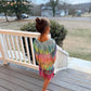 Starlit Shimmer Holographic Fringe Dress-Available in a Wide Range of Sizes|Concert Outfit|PageantWear|Rodeo Fashion|Birthday Outfit|Costume