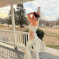 Disco Iridescent One Shoulder Bell Bottom Jumpsuit Adult XS-XL | Holographic Disco Dance Costume | Pageant Festival Outfit