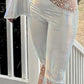 Disco Iridescent One Shoulder Bell Bottom Jumpsuit Adult XS-XL | Holographic Disco Dance Costume | Pageant Festival Outfit