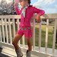 The Wildflower Cowgirl Set  Handmade Western Button Shirt and Shorts | Infant, Toddler, Youth & Adult Sizes |Pageant, Rodeo Western Fashion