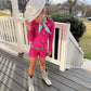 The Wildflower Cowgirl Set  Handmade Western Button Shirt and Shorts | Infant, Toddler, Youth & Adult Sizes |Pageant, Rodeo Western Fashion