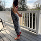 Cruella Inspired Polka Dot Halter Jumpsuit for Kids | Retro Black White Outfit | Toddler Baby to Juniors Handmade