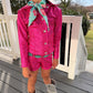 The Wildflower Cowgirl Set  Handmade Western Button Shirt and Shorts | Infant, Toddler, Youth & Adult Sizes |Pageant, Rodeo Western Fashion