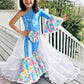 2.0 Easter Elegance Kids Jumpsuit with Detachable Train Skirt, Custom Sizes 0-20, Optional Hair Bow, Spring Pageant Outfit Wholesome Goods C