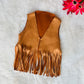 Rodeo Fringe Vest |Retro | Kids Boho Clothing | Wholesome Goods Co
